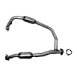 912130 Front Catalytic Converter, CARB and Federal EPA Standards, 50-state Legal, Direct Fit