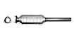 912920 Catalytic Converter, CARB and Federal EPA Standards, 50-state Legal, Direct Fit