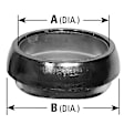9051 Exhaust Flange Gasket - Direct Fit, Sold Individually