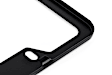 2005 Porsche Cayenne - License Plate Frame - Thick, Black w/ Hiders