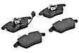 BRK00038 Advanced Street, Front Brake Pad Set