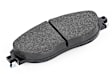 BRK00041 Advanced Street, Front Brake Pad Set