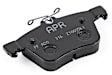 BRK00045 Advanced Street, Rear Brake Pad Set