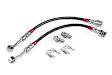 BRK00051 Braided Stainless Steel Brake Lines (Set of 2) - Rear