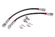 BRK00053 Braided Stainless Steel Brake Lines (Set of 2) - Rear