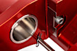 BRK00062 2-Piece Directional Series - 370mm. Slotted, Red Powdercoated 6-Piston Caliper, 2-Wheel Set   