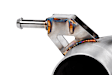 CBK0039 GTI TCR, Cat-back Kit WITH Resonator, Made of Stainless Steel