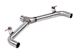 CBK0039 GTI TCR, Cat-back Kit WITH Resonator, Made of Stainless Steel