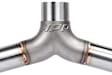CBK0039 GTI TCR, Cat-back Kit WITH Resonator, Made of Stainless Steel