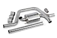CBK0055 Tiguan, MK2 FWD, Cat-back Kit, Made of Stainless Steel
