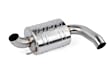 CBK0055 Tiguan, MK2 FWD, Cat-back Kit, Made of Stainless Steel