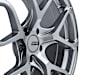 WHL00001 A01 Flow Formed Hyper Silver Wheel, 19 in. X 8.5 in., 10 x 112 mm Bolt Pattern