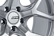 WHL00008 A01 Flow Formed Hyper Silver Wheel, 20 in. X 9 in., 10 x 112 mm Bolt Pattern