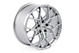 WHL00024 A02 Flow Formed Hyper Silver Wheel, 19 in. X 8.5 in., 10 x 112 mm Bolt Pattern