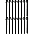 AHB1182 APEX Cylinder Head Bolt Cylinder Head Bolt, Set of 16