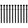 AHB1328 APEX Cylinder Head Bolt Cylinder Head Bolt, Set of 10