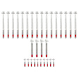AHB371 APEX Cylinder Head Bolt Cylinder Head Bolt, Set of 30