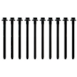 AHB440 APEX Cylinder Head Bolt Cylinder Head Bolt, Set of 10
