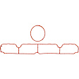 2012 Dodge Caliber - Intake Manifold Gasket, 4 Cyl 2.0L