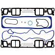 1996 GMC P3500 - Intake Manifold Gasket, 8 Cyl 5.7L, Lower & Upper Set, Improved Design, With 1 pcs Valve Cover Gasket