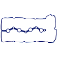 2012 Kia Sorento - Valve Cover Gasket, enginevinname : 1, With Spark Plug Tube Seals, 4 Cyl 2.4L