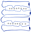AVC388S Valve Cover Gasket, APEX Valve Cover Gasket