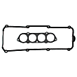 2000 Volkswagen Jetta - Valve Cover Gasket, With Int. Manifold Gskt Upper Set, 4 Cyl 2.0L, APEX Valve Cover Gasket