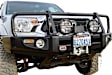 3423140 Front Bumper, Powdercoated Black
