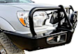 3423140 Front Bumper, Powdercoated Black