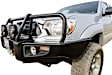 3423140 Front Bumper, Powdercoated Black