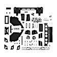 3440560K Front Bumper Black
