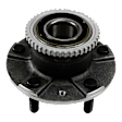 Wheel Hub, With Bearing, 5 x 4.5 in. Bolt Pattern