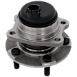 Rear, Driver or Passenger Side Wheel Hub, With Bearing, With Sensor, 5 x 4.5 in. Bolt Pattern