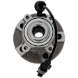 Rear, Driver or Passenger Side Wheel Hub, With Bearing, With Sensor, 5 x 4.5 in. Bolt Pattern