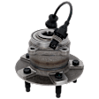 Rear, Driver or Passenger Side Wheel Hub, With Bearing, With Sensor, 5 x 4.5 in. Bolt Pattern