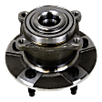 Rear, Driver or Passenger Side Wheel Hub, 5 Lugs, With Bearing, 5 x 4.53 in. Bolt Pattern