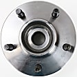 Rear, Driver or Passenger Side Wheel Hub, 5 Lugs, With Bearing, 5 x 4.53 in. Bolt Pattern