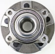 Rear, Driver or Passenger Side Wheel Hub, 5 Lugs, With Bearing, 5 x 4.53 in. Bolt Pattern