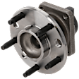 Front, Driver or Passenger Side Wheel Hub, with Bearing, (Rear, 1997-1998 Chevrolet S10)