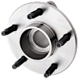 Front, Driver or Passenger Side Wheel Hub, 5 Lugs, With Bearing, 5 x 4.53 in. Bolt Pattern