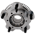 Front, Driver or Passenger Side Wheel Hub, With Bearing, 5 x 5.5 in. Bolt Pattern
