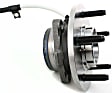 Front, Driver or Passenger Side Wheel Hub, With Bearing, With Sensor, 5 x 5.31 in. Bolt Pattern