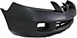 Front Primed Bumper Cover, 6 Cyl., 3.5L Engine, With Skid Plate Holes, CAPA Certified