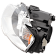 Driver Side Halogen Headlight, With bulb(s), OE Replacement