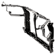 Radiator Support Assembly, 4 Cyl., 2.0L Engine