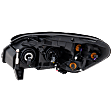 Passenger Side Headlight, with Bulb, Halogen, Clear Lens
