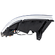 Passenger Side Headlight, with Bulb, Halogen, Clear Lens