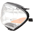 Driver Side Headlight, with Bulb, Halogen, Clear Lens