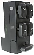 Front, Driver Side Window Switch, Black, 5-Button, with Window Lock and Auto Down Switch