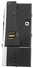 Front, Driver Side Window Switch, Black, 5-Button, with Window Lock and Auto Down Switch